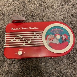 North Pole Vintage Santa Radio
